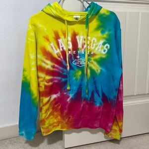 Las Vegas tie-dye hoodie